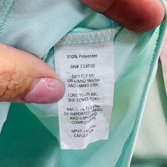 Show Me Your Mumu Carson Flowy Tank in Blue Seashell Print | Size Small - Picture 7 of 7